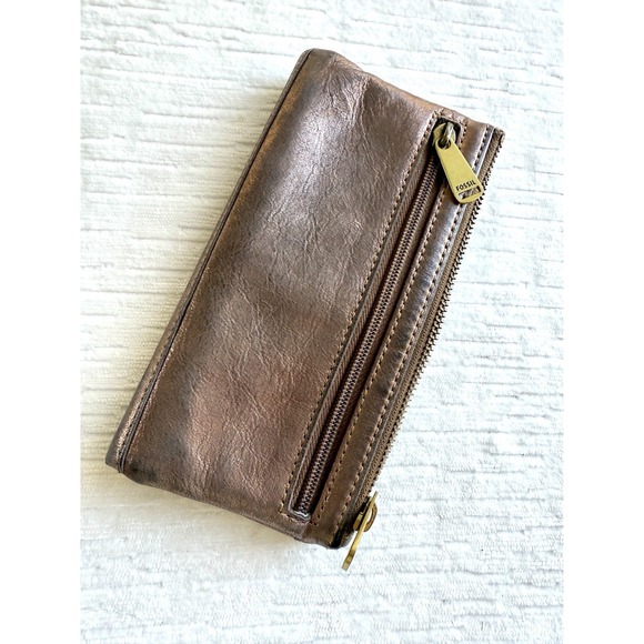 Fossil Bronze Brown Wallet - Picture 2 of 8